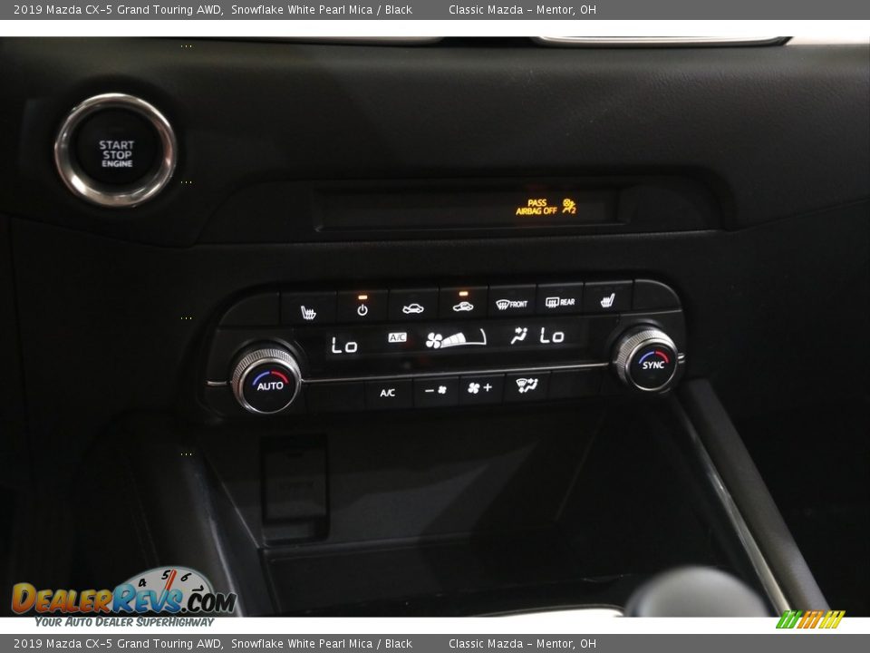 2019 Mazda CX-5 Grand Touring AWD Snowflake White Pearl Mica / Black Photo #14