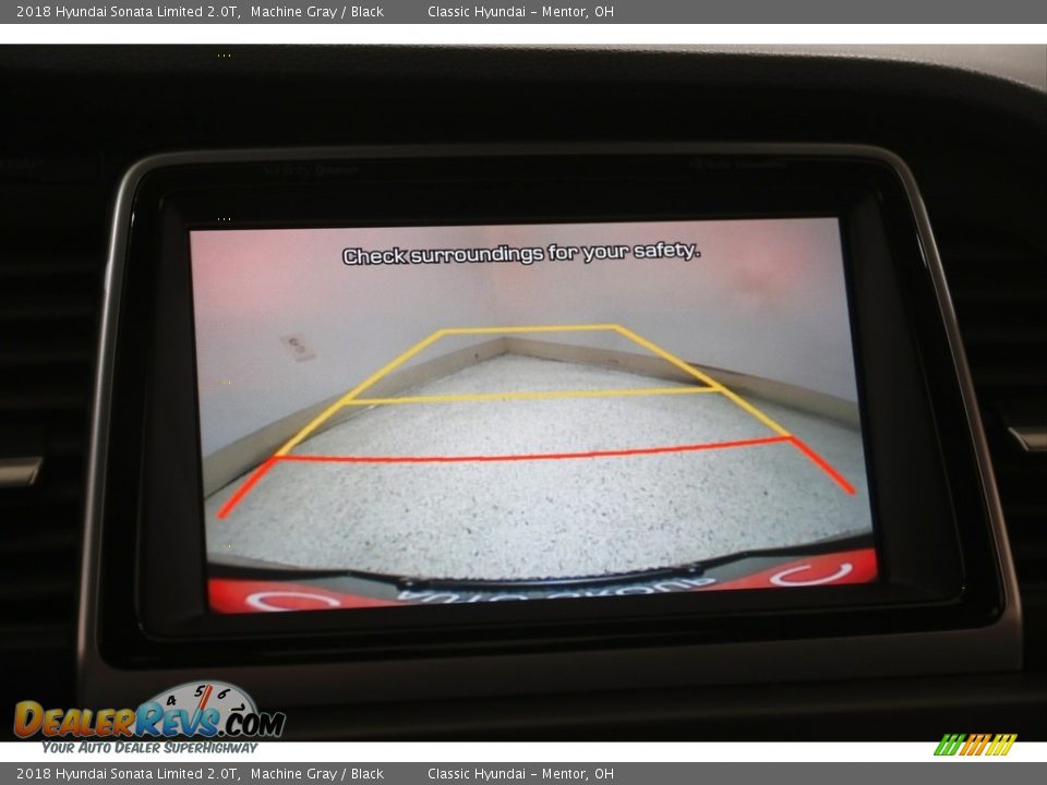 2018 Hyundai Sonata Limited 2.0T Machine Gray / Black Photo #13