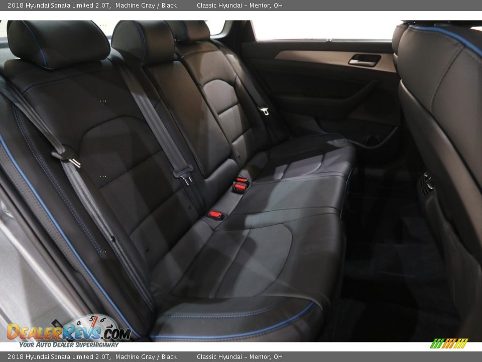 2018 Hyundai Sonata Limited 2.0T Machine Gray / Black Photo #17