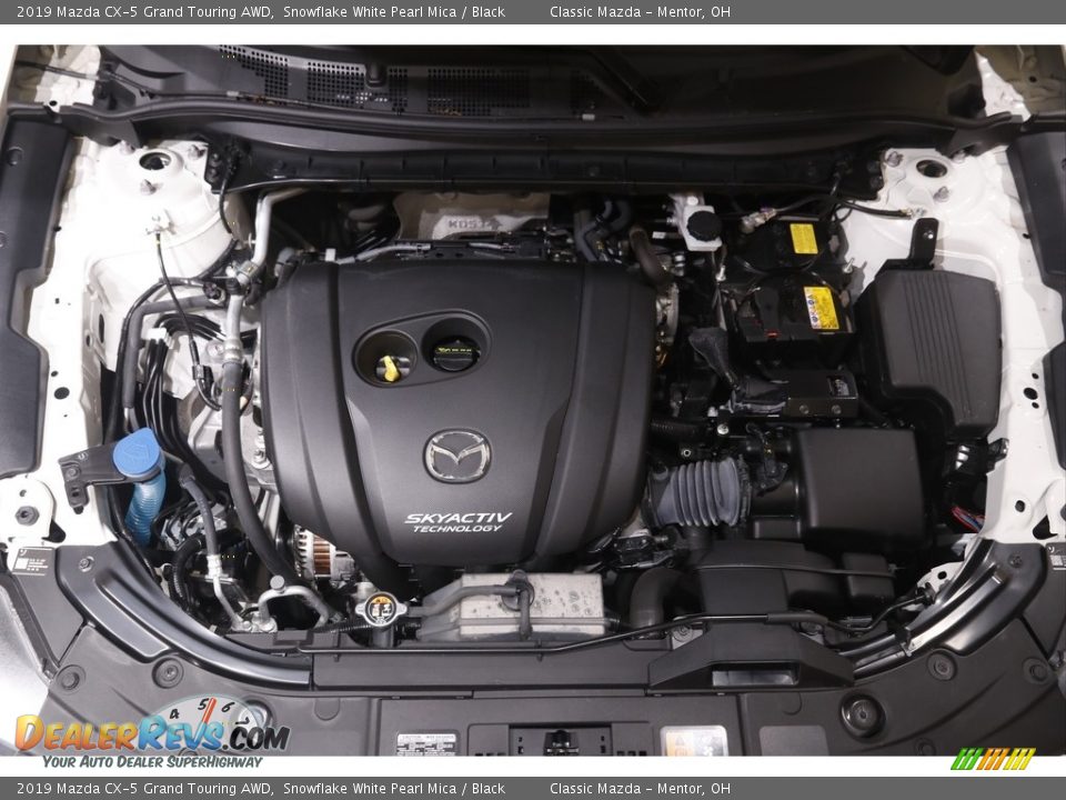 2019 Mazda CX-5 Grand Touring AWD Snowflake White Pearl Mica / Black Photo #20