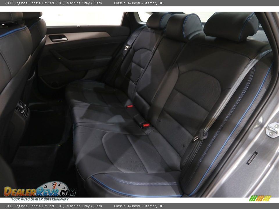 2018 Hyundai Sonata Limited 2.0T Machine Gray / Black Photo #18