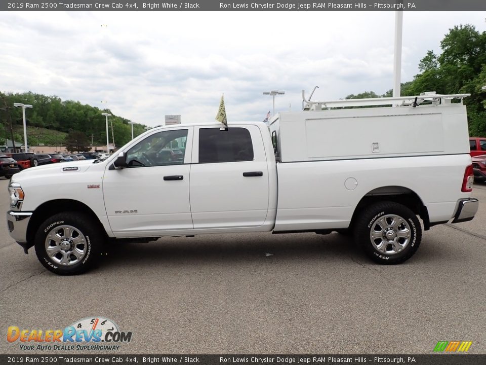 2019 Ram 2500 Tradesman Crew Cab 4x4 Bright White / Black Photo #2