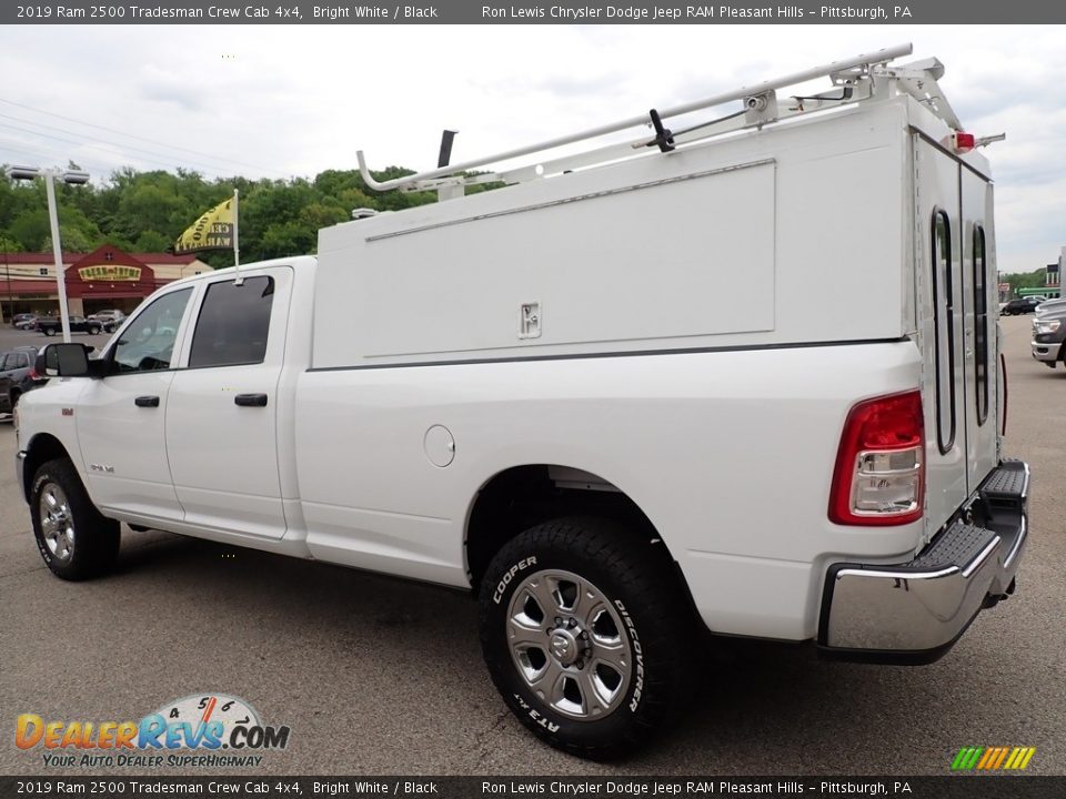 2019 Ram 2500 Tradesman Crew Cab 4x4 Bright White / Black Photo #4