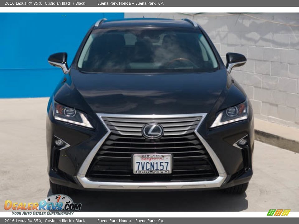 2016 Lexus RX 350 Obsidian Black / Black Photo #7