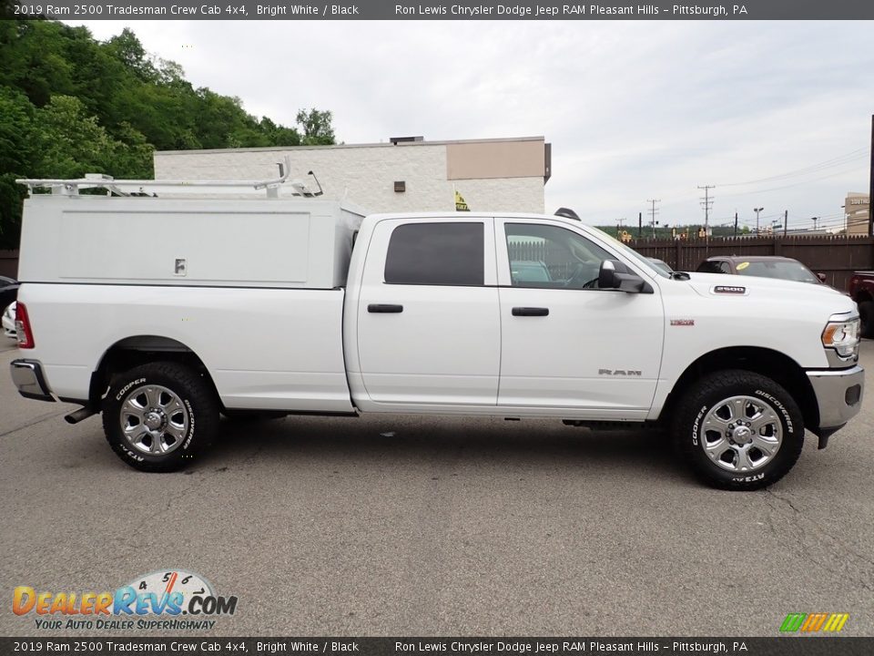 2019 Ram 2500 Tradesman Crew Cab 4x4 Bright White / Black Photo #8