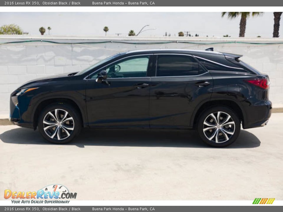 2016 Lexus RX 350 Obsidian Black / Black Photo #8