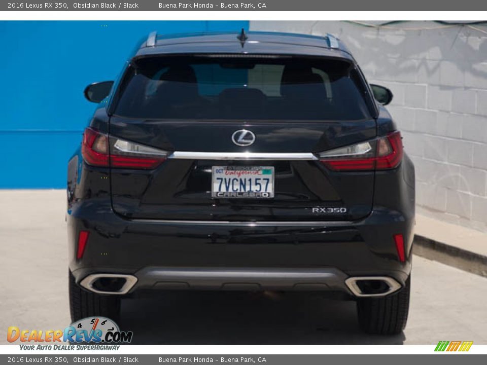 2016 Lexus RX 350 Obsidian Black / Black Photo #9