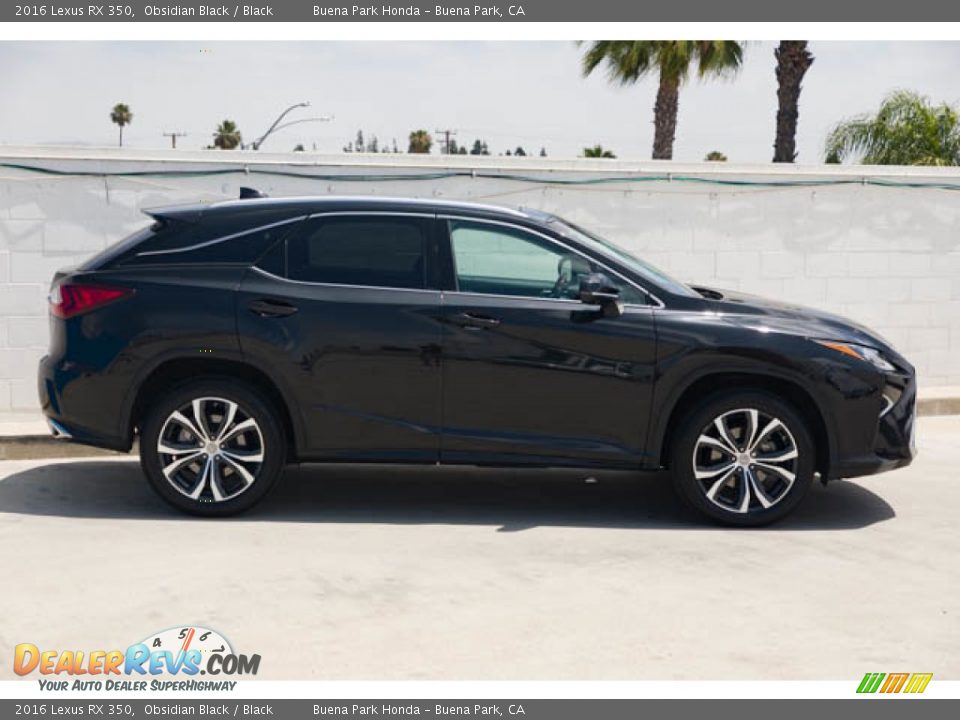 2016 Lexus RX 350 Obsidian Black / Black Photo #10