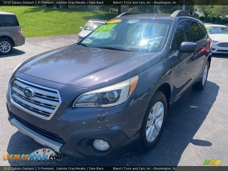 2015 Subaru Outback 2.5i Premium Carbide Gray Metallic / Slate Black Photo #2