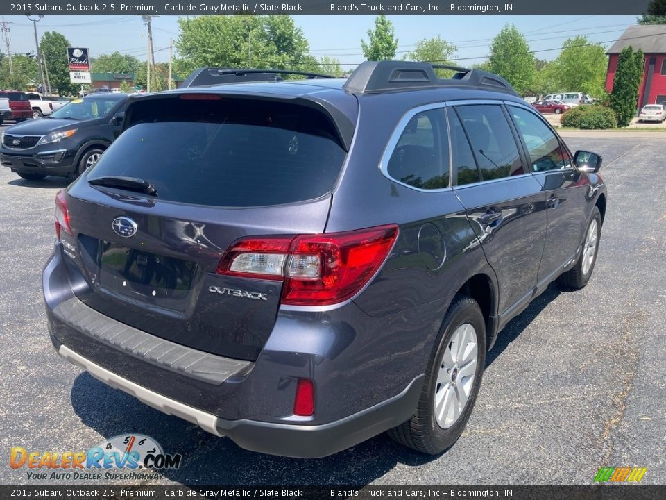 2015 Subaru Outback 2.5i Premium Carbide Gray Metallic / Slate Black Photo #5