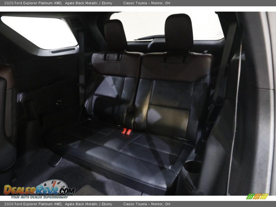 2020 Ford Explorer Platinum 4WD Agate Black Metallic / Ebony Photo #19