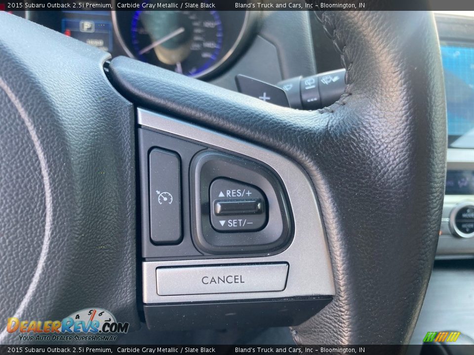 2015 Subaru Outback 2.5i Premium Steering Wheel Photo #13