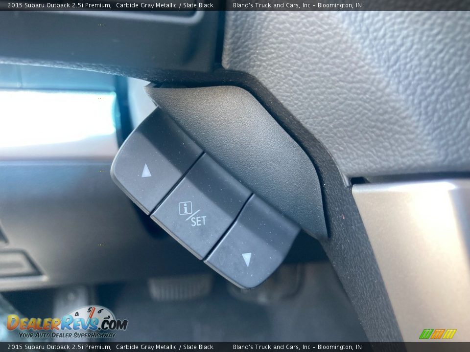 2015 Subaru Outback 2.5i Premium Carbide Gray Metallic / Slate Black Photo #15