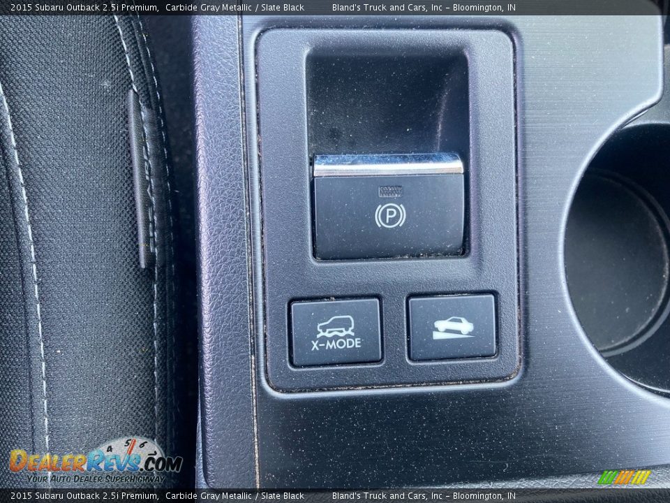 2015 Subaru Outback 2.5i Premium Carbide Gray Metallic / Slate Black Photo #26