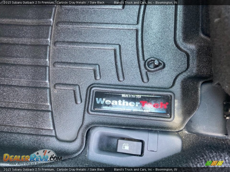2015 Subaru Outback 2.5i Premium Carbide Gray Metallic / Slate Black Photo #27