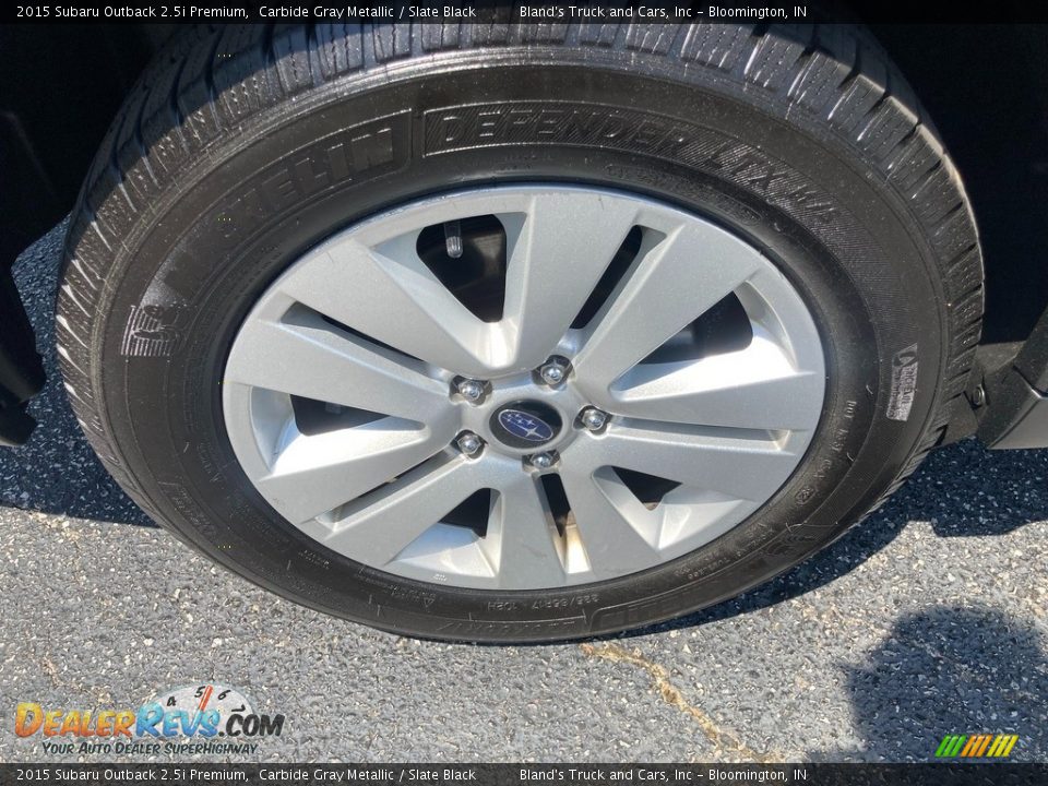 2015 Subaru Outback 2.5i Premium Carbide Gray Metallic / Slate Black Photo #34