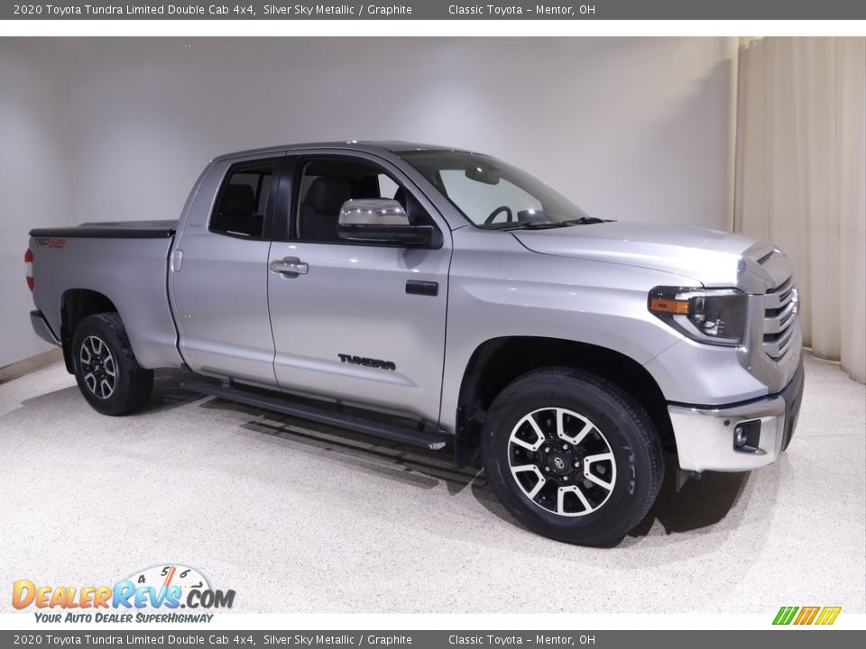 2020 Toyota Tundra Limited Double Cab 4x4 Silver Sky Metallic / Graphite Photo #1