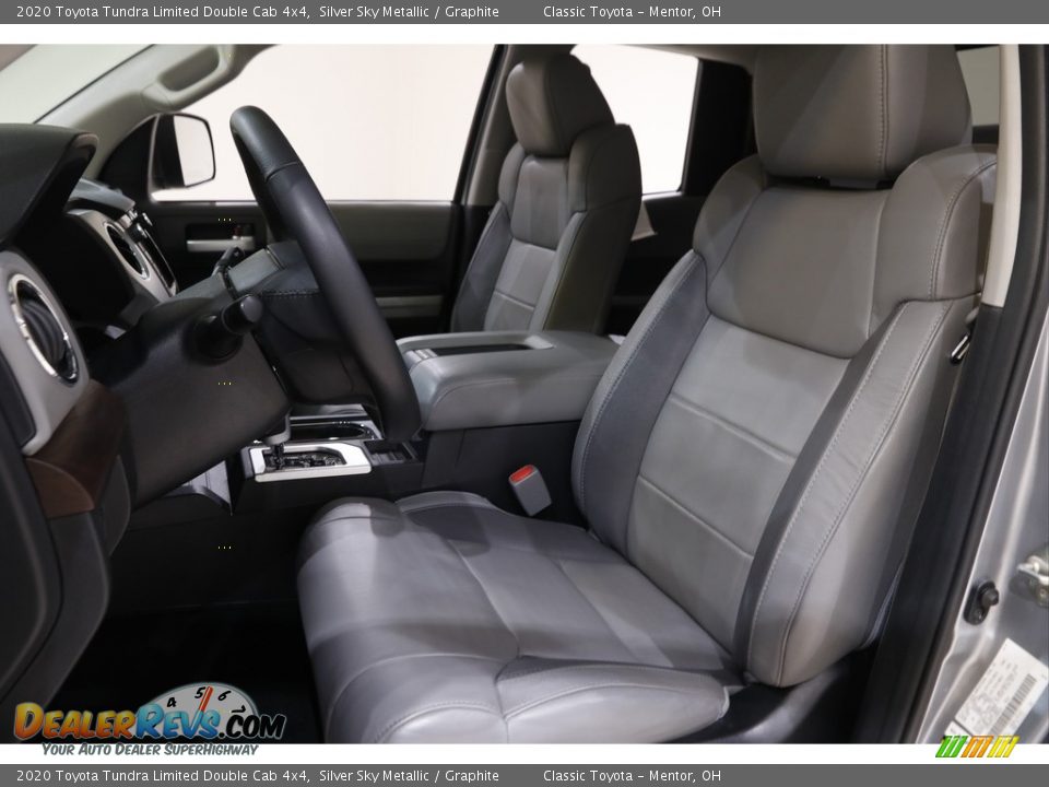 2020 Toyota Tundra Limited Double Cab 4x4 Silver Sky Metallic / Graphite Photo #5