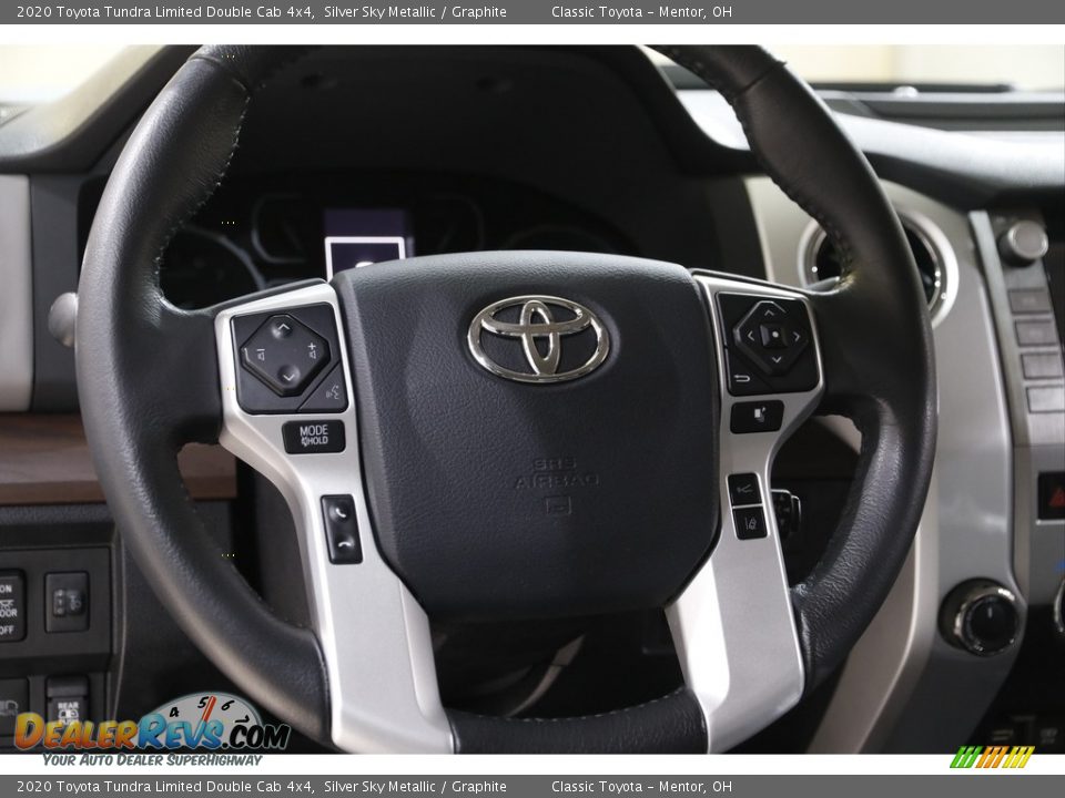 2020 Toyota Tundra Limited Double Cab 4x4 Silver Sky Metallic / Graphite Photo #7