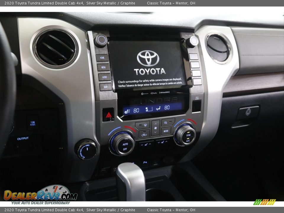 2020 Toyota Tundra Limited Double Cab 4x4 Silver Sky Metallic / Graphite Photo #9