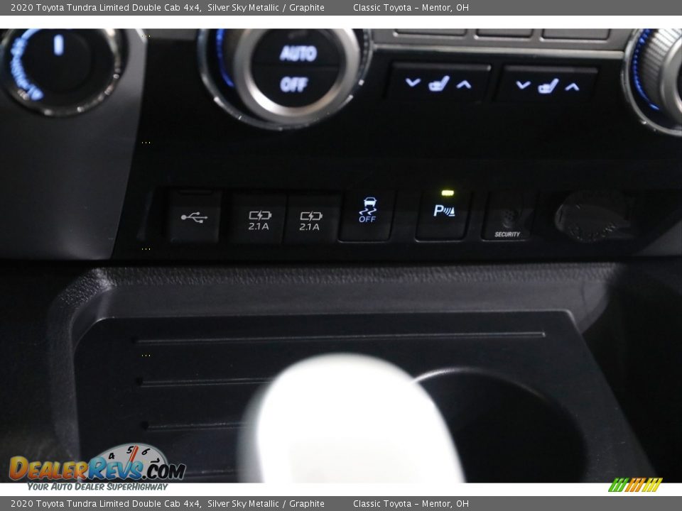 2020 Toyota Tundra Limited Double Cab 4x4 Silver Sky Metallic / Graphite Photo #13