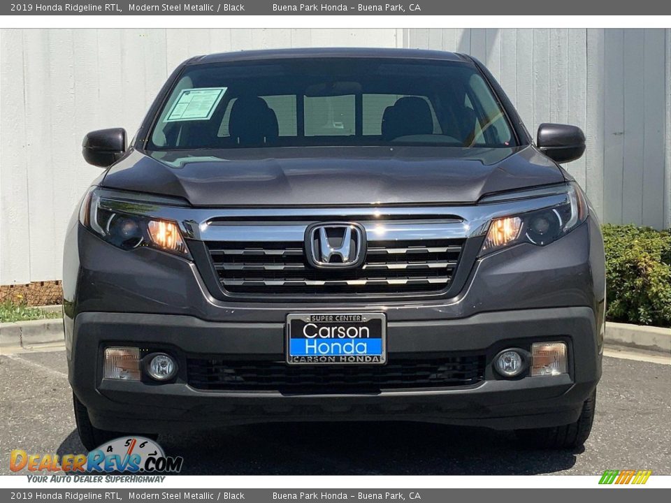 2019 Honda Ridgeline RTL Modern Steel Metallic / Black Photo #4