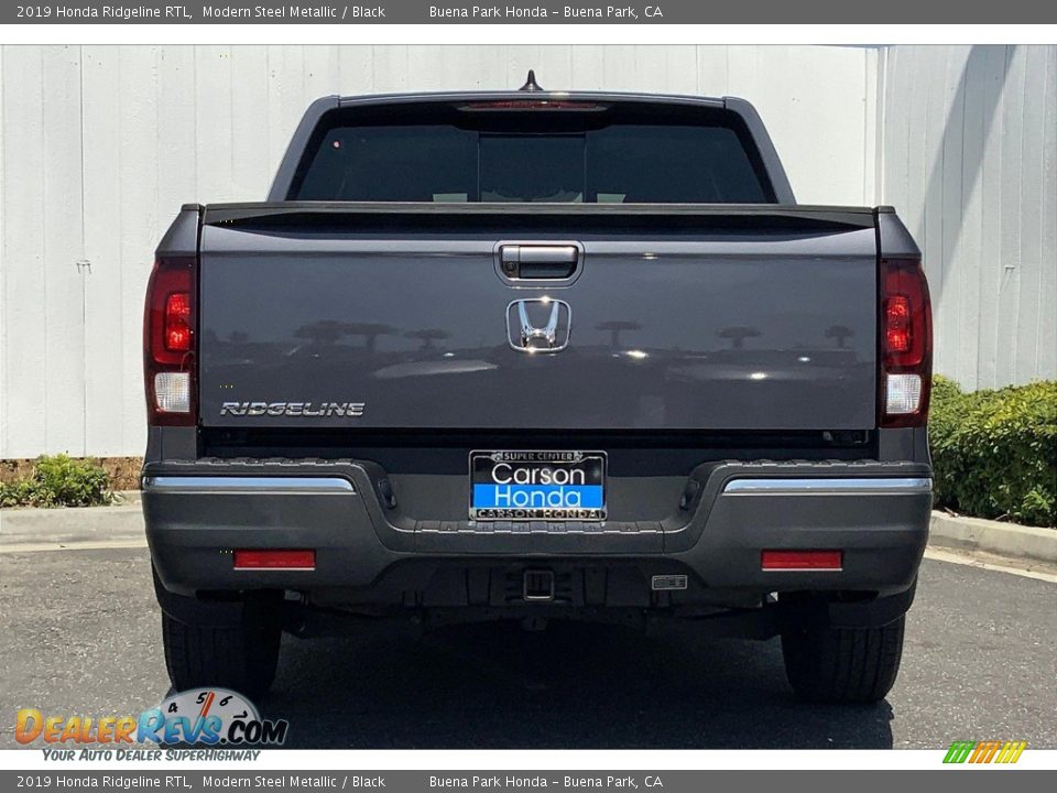 2019 Honda Ridgeline RTL Modern Steel Metallic / Black Photo #5