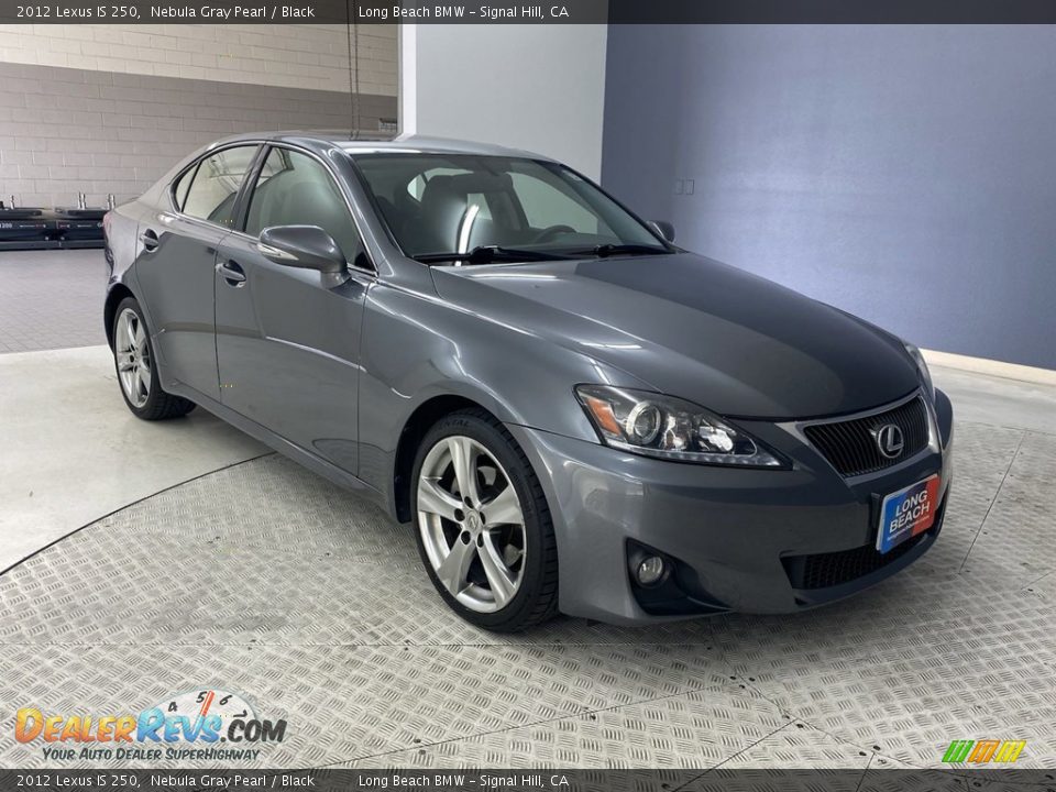 2012 Lexus IS 250 Nebula Gray Pearl / Black Photo #35