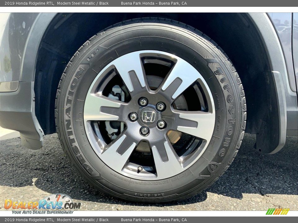 2019 Honda Ridgeline RTL Wheel Photo #10