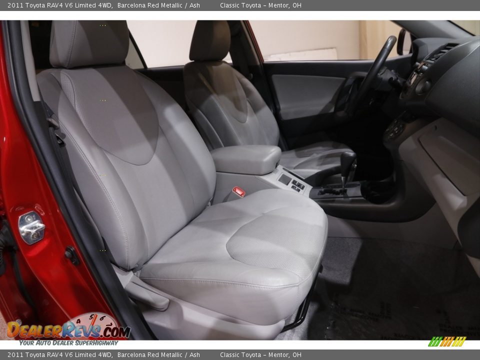 2011 Toyota RAV4 V6 Limited 4WD Barcelona Red Metallic / Ash Photo #12