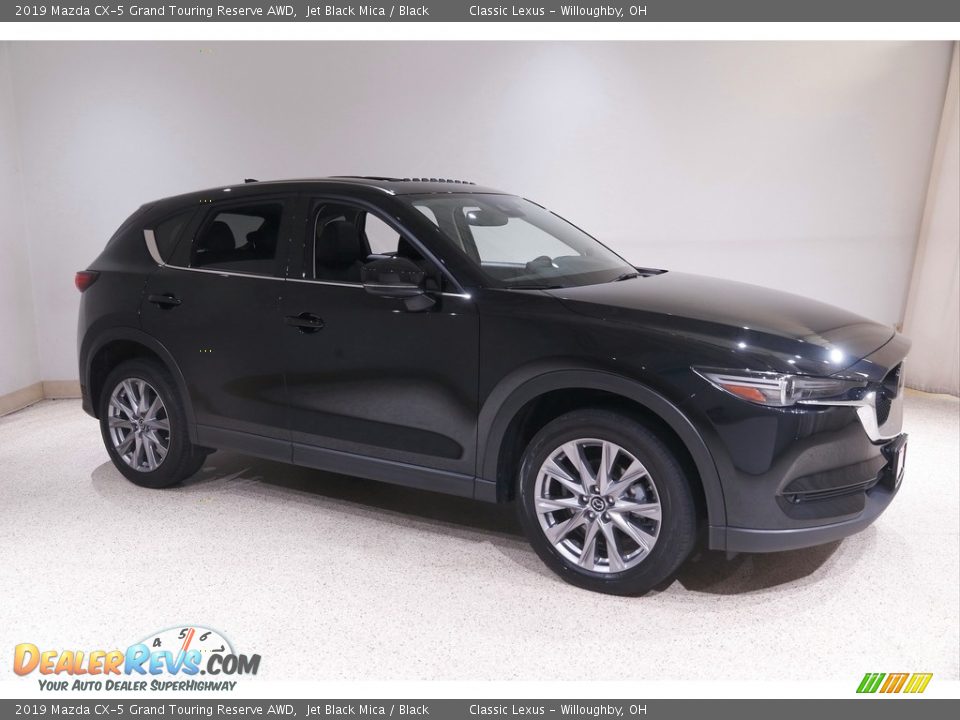 2019 Mazda CX-5 Grand Touring Reserve AWD Jet Black Mica / Black Photo #1