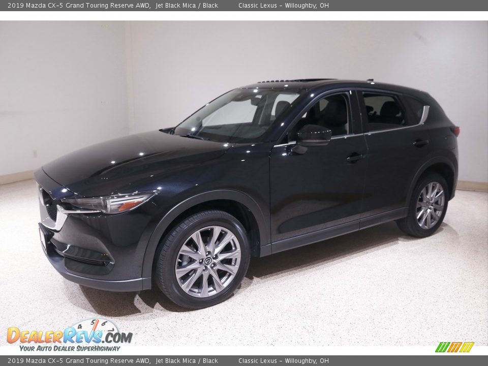 2019 Mazda CX-5 Grand Touring Reserve AWD Jet Black Mica / Black Photo #3