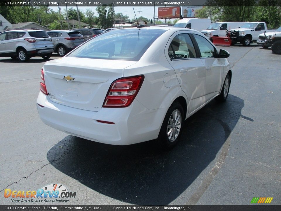 2019 Chevrolet Sonic LT Sedan Summit White / Jet Black Photo #4