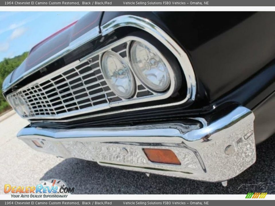 Black 1964 Chevrolet El Camino Custom Restomod Photo #30