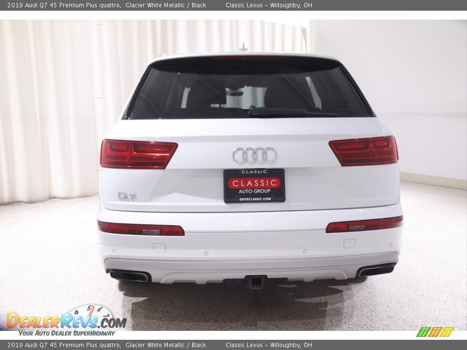 2019 Audi Q7 45 Premium Plus quattro Glacier White Metallic / Black Photo #23