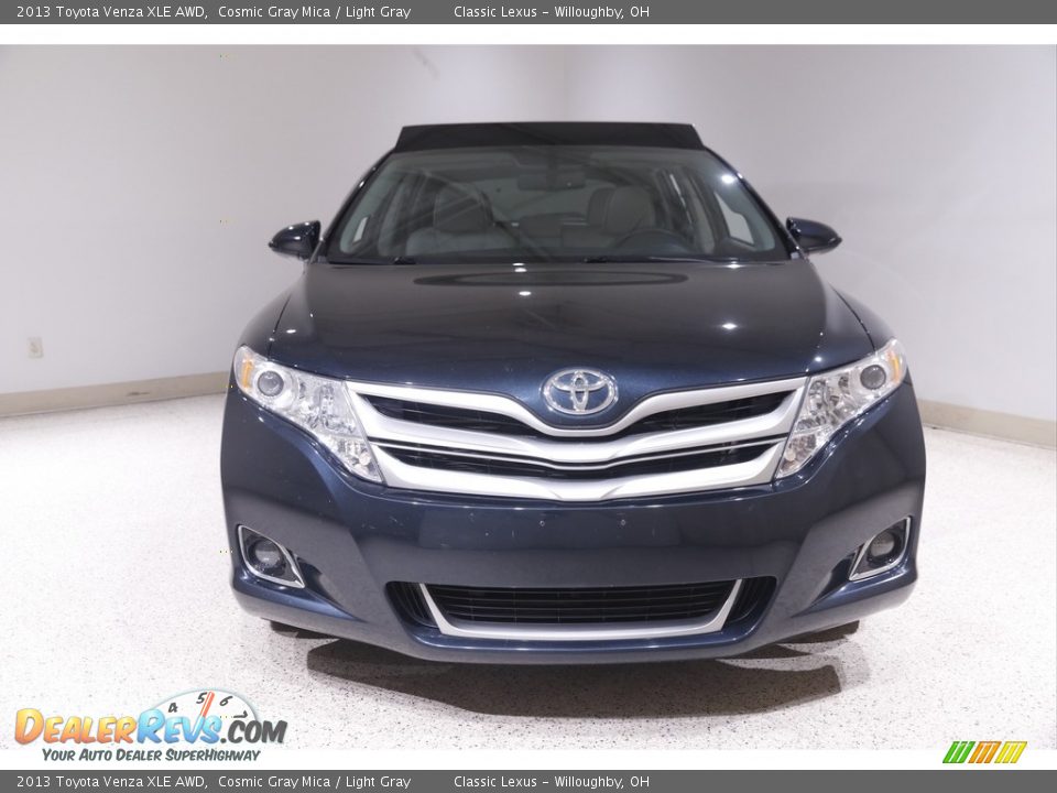 2013 Toyota Venza XLE AWD Cosmic Gray Mica / Light Gray Photo #2