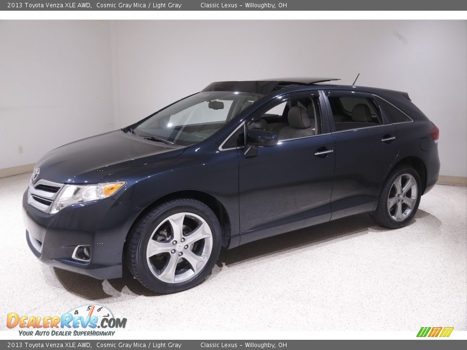 2013 Toyota Venza XLE AWD Cosmic Gray Mica / Light Gray Photo #3