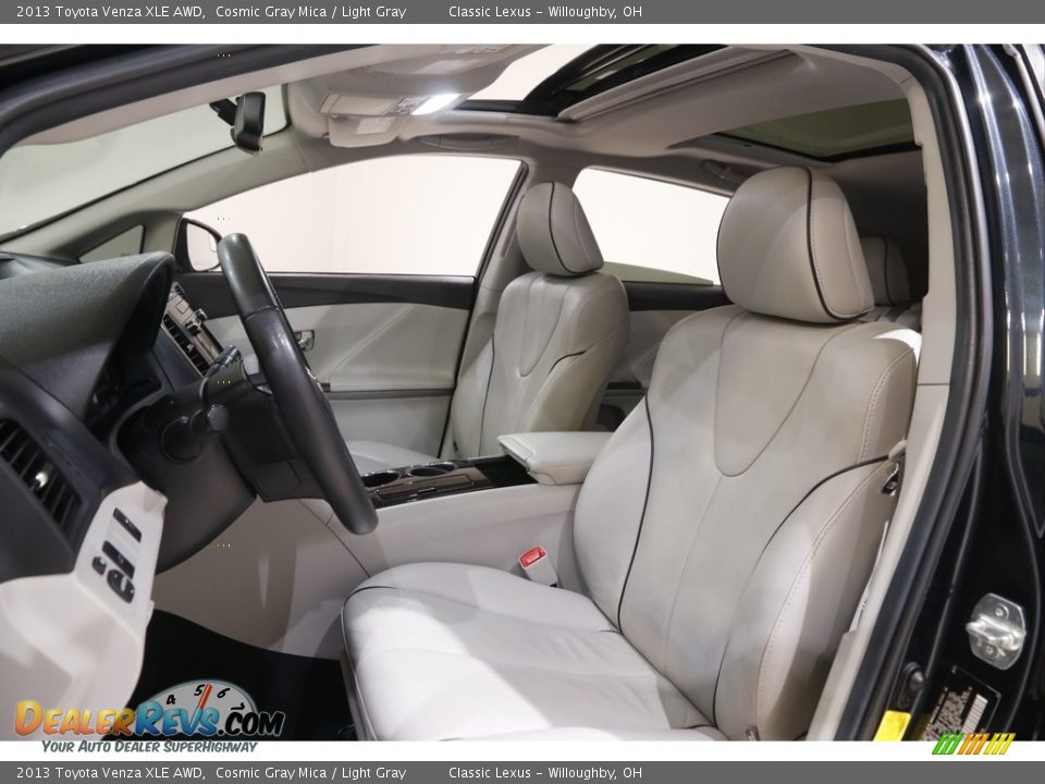 2013 Toyota Venza XLE AWD Cosmic Gray Mica / Light Gray Photo #5