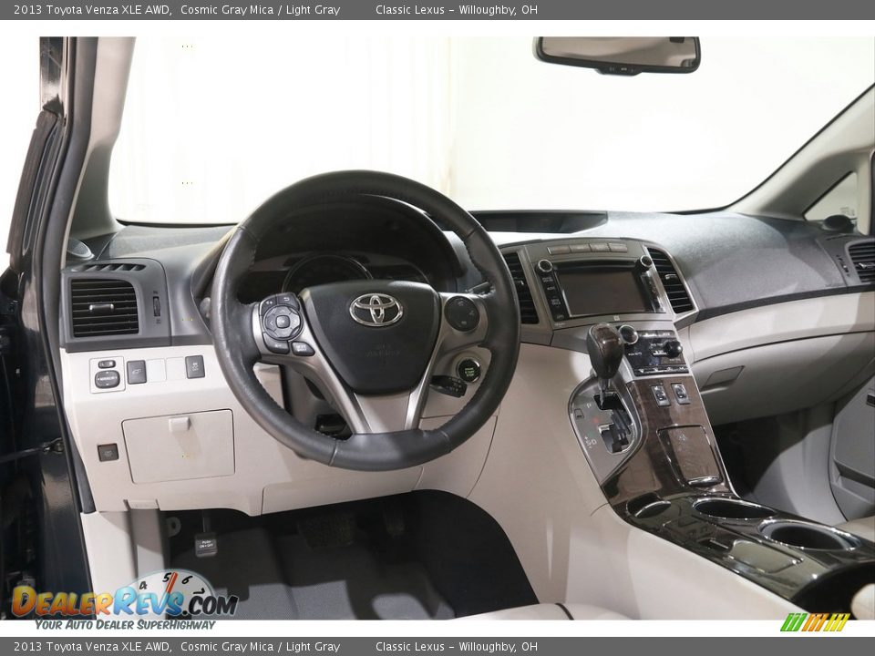 2013 Toyota Venza XLE AWD Cosmic Gray Mica / Light Gray Photo #6