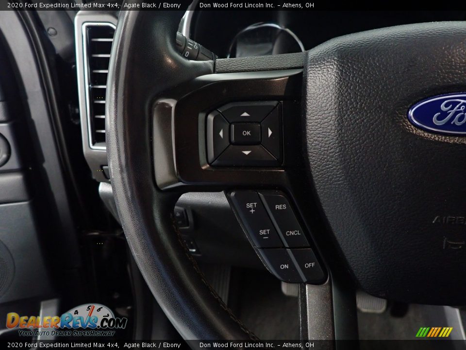 2020 Ford Expedition Limited Max 4x4 Agate Black / Ebony Photo #32