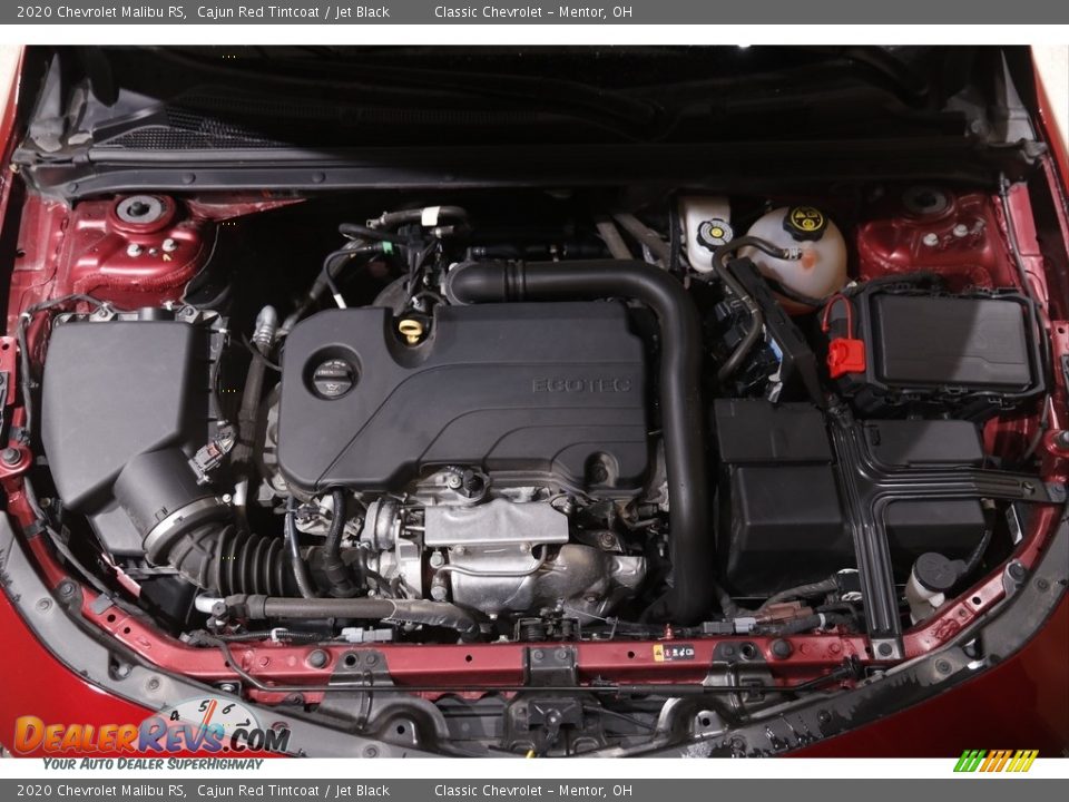 2020 Chevrolet Malibu RS Cajun Red Tintcoat / Jet Black Photo #18