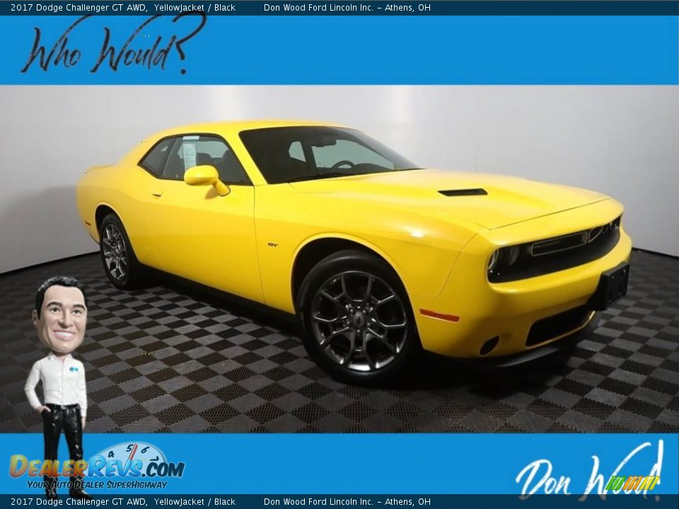 2017 Dodge Challenger GT AWD YellowJacket / Black Photo #1