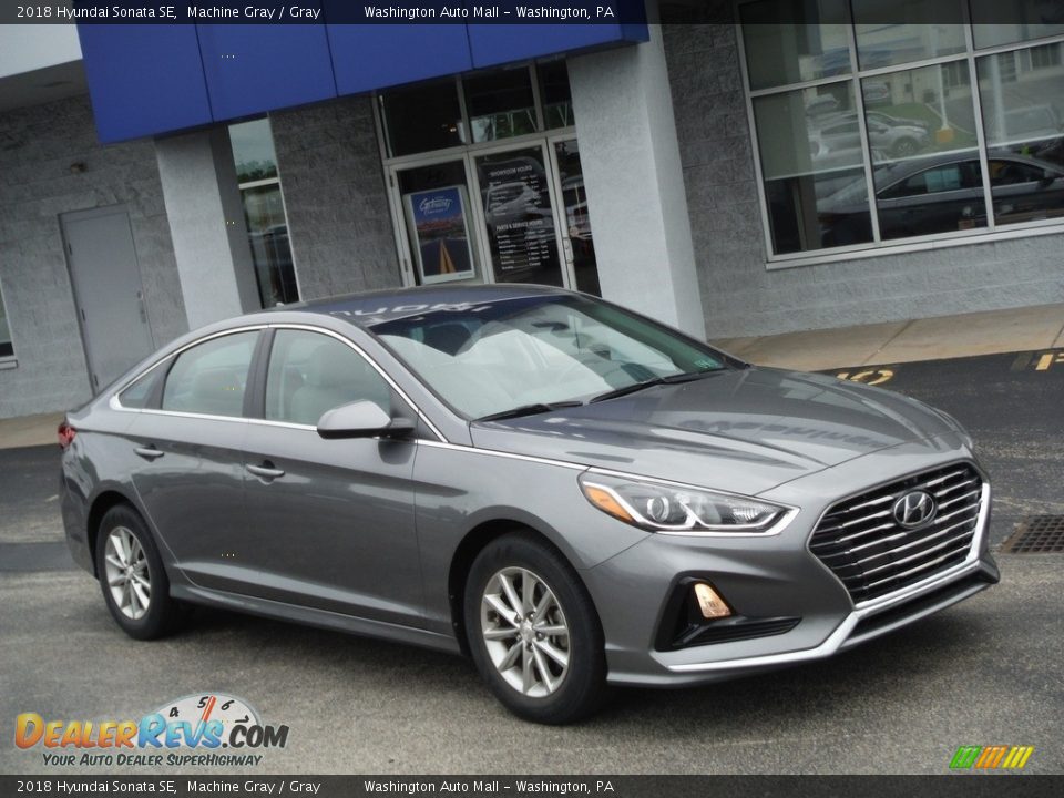 2018 Hyundai Sonata SE Machine Gray / Gray Photo #1