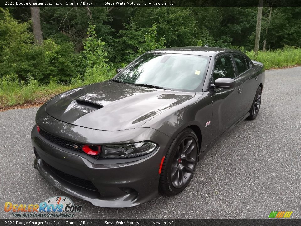 2020 Dodge Charger Scat Pack Granite / Black Photo #3