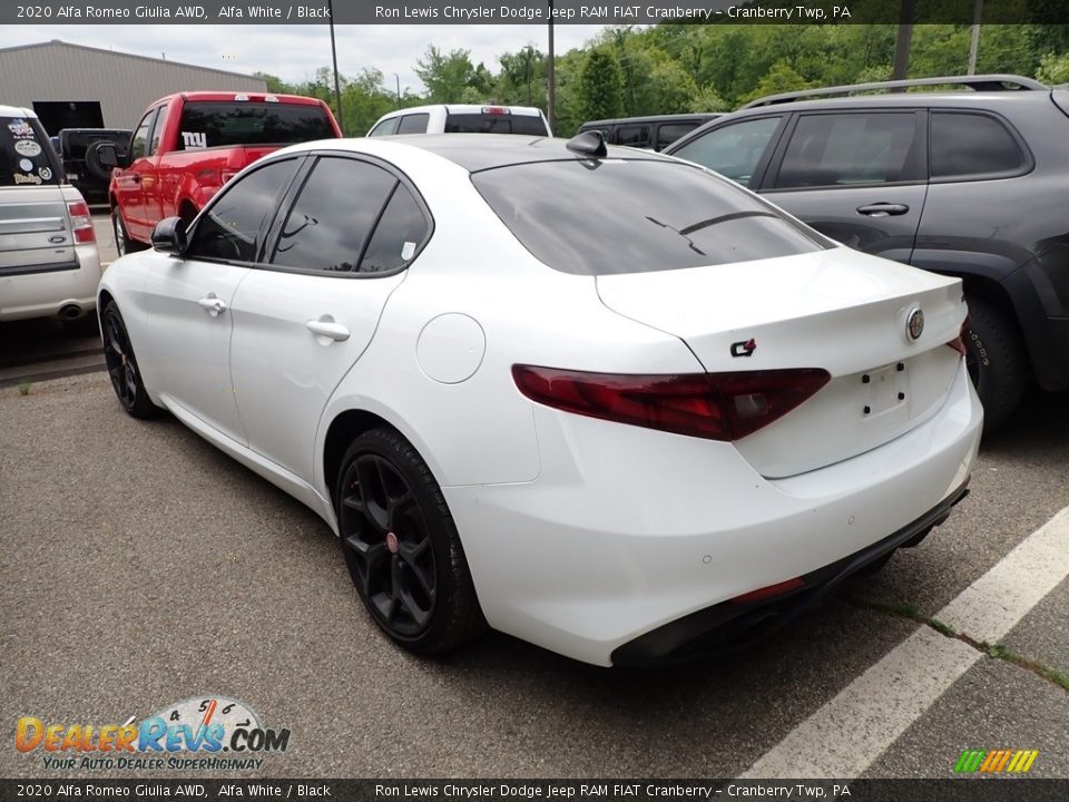 2020 Alfa Romeo Giulia AWD Alfa White / Black Photo #2