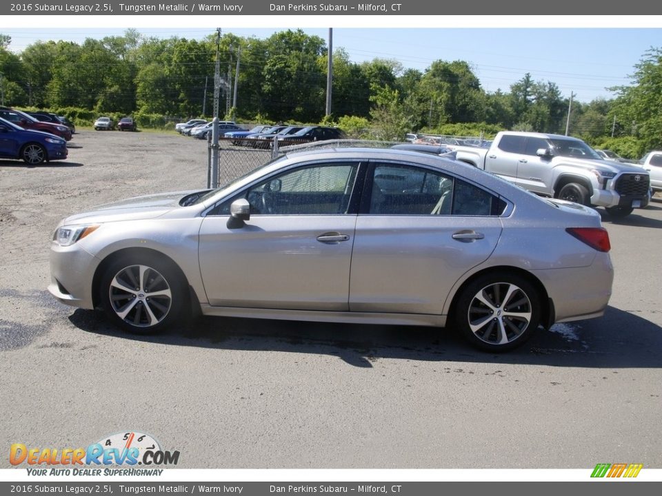 2016 Subaru Legacy 2.5i Tungsten Metallic / Warm Ivory Photo #8