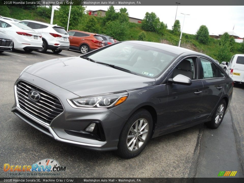 2018 Hyundai Sonata SE Machine Gray / Gray Photo #5