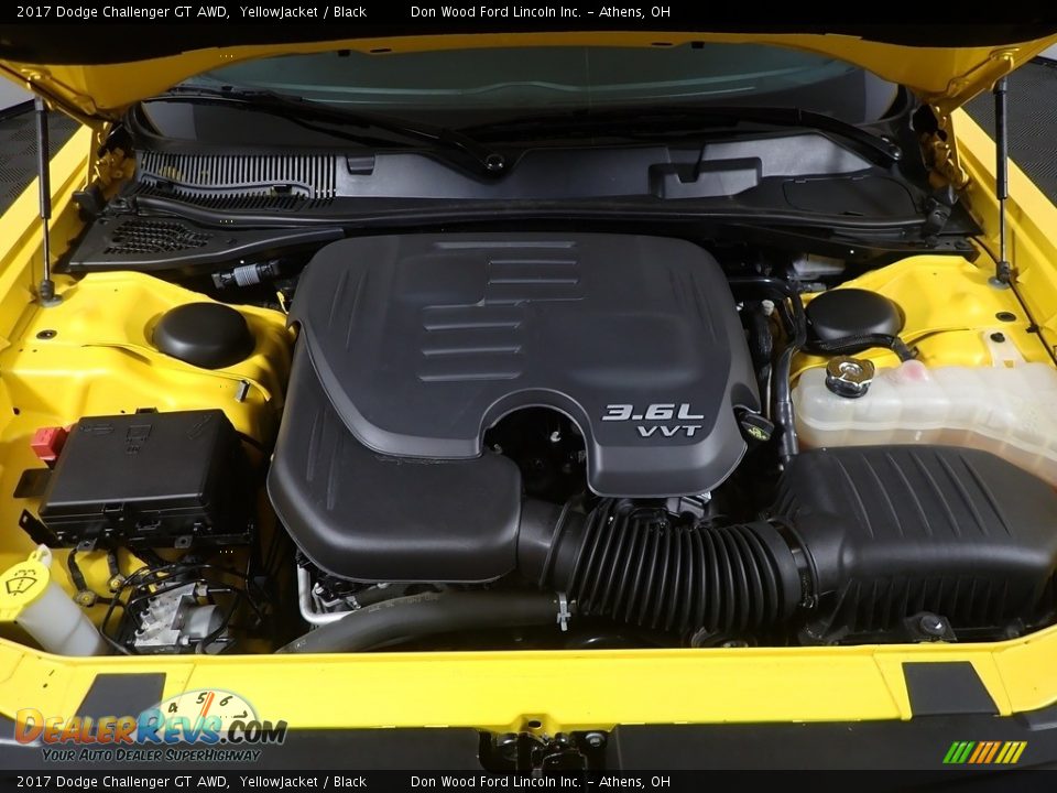 2017 Dodge Challenger GT AWD YellowJacket / Black Photo #8