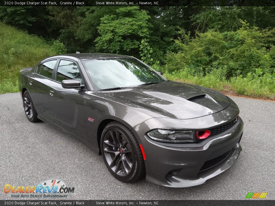 2020 Dodge Charger Scat Pack Granite / Black Photo #5