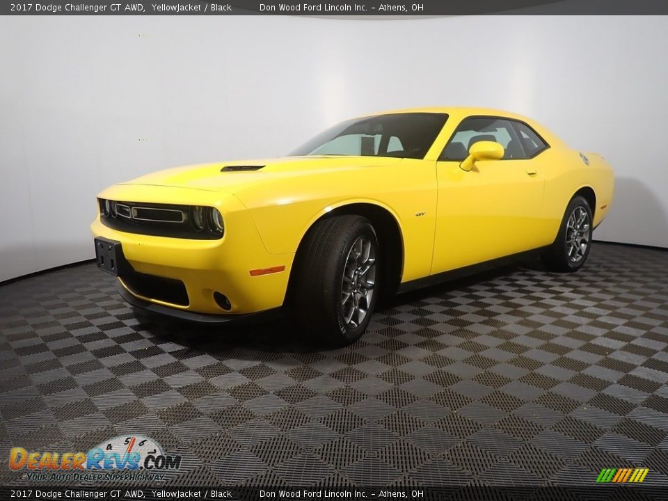 2017 Dodge Challenger GT AWD YellowJacket / Black Photo #9